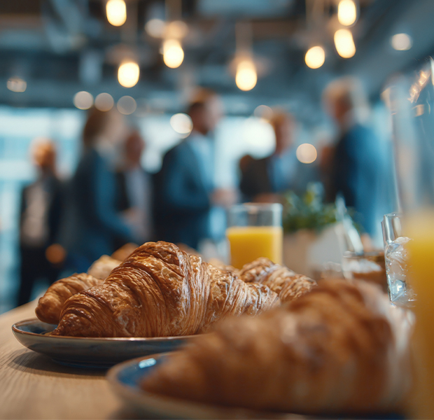 Event: IT Security trifft Spitzensport, welcome coffee